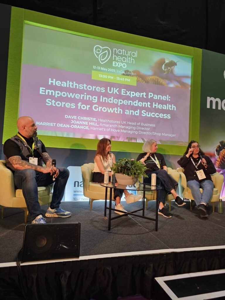 Dave Christie speaking at the Natural Health Expo