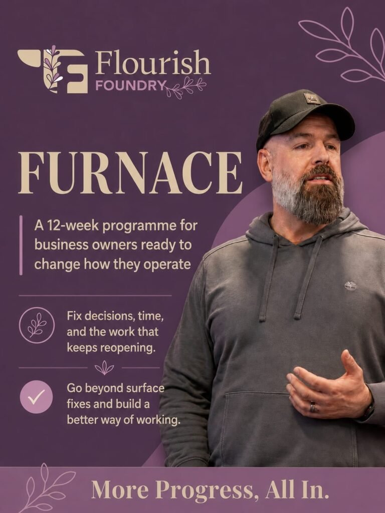 Furnace: a 12-week programme to change how you operate