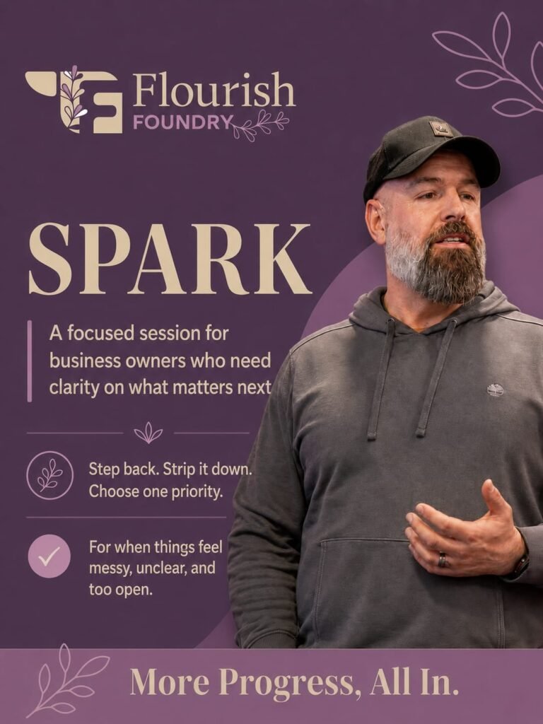 Spark: a focused session to decide what matters next